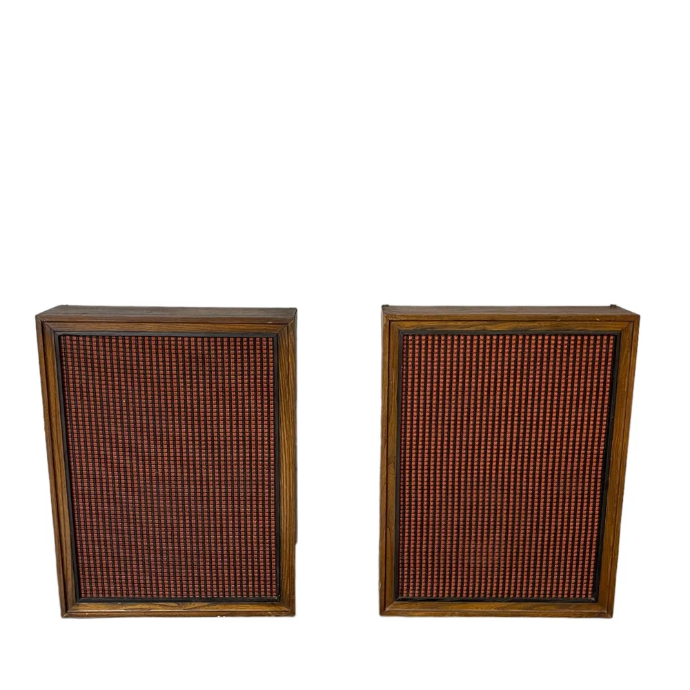◆大感謝祭!! Vintage Speaker 単品 m0s4474 Vintage Retro Stereo Speakers - Voice of Music Model 64, 60s